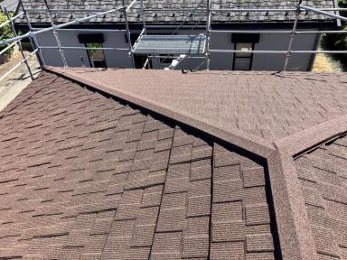 富山市の屋根カバー工事　断熱・遮熱性アップのセネターで雨漏りもなくなり快適な環境に改善