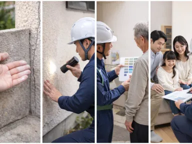 外壁工事って、何から始めればいい？